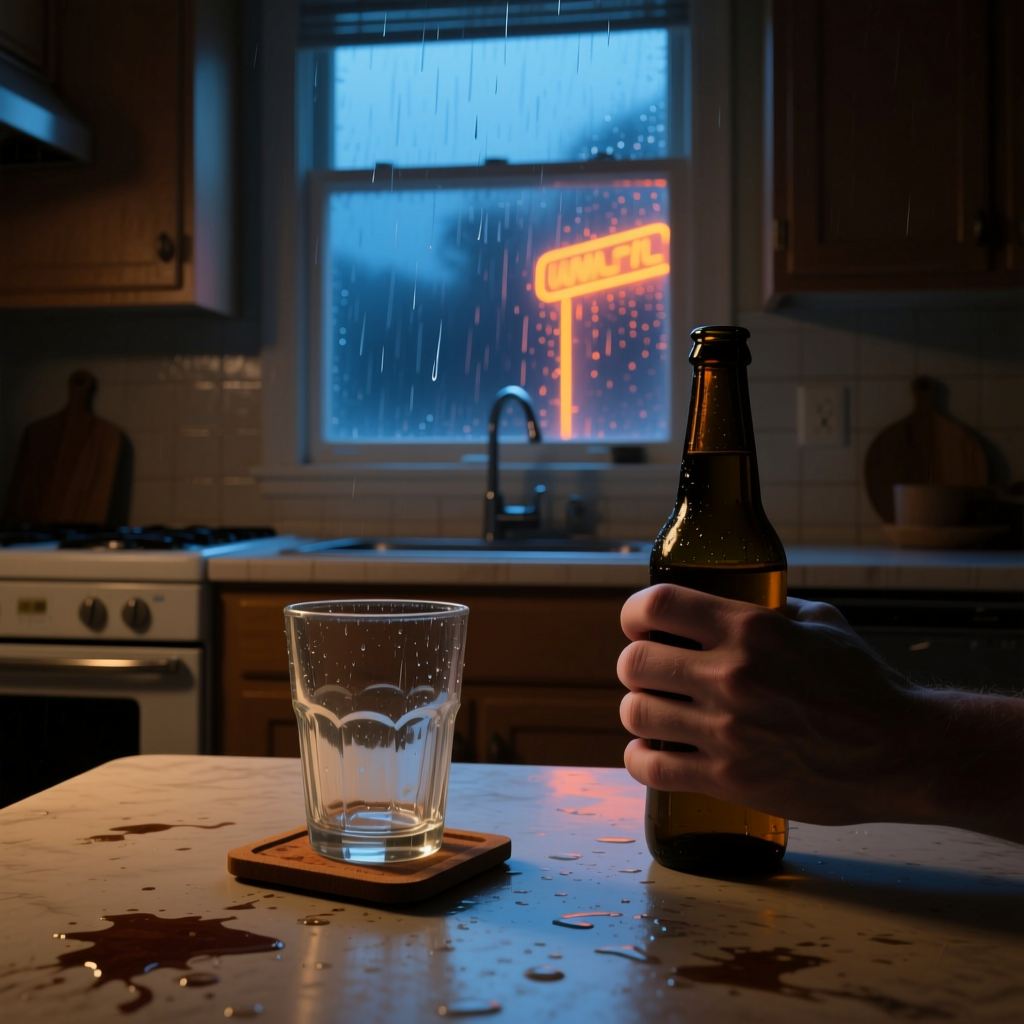One Drink Away artwork