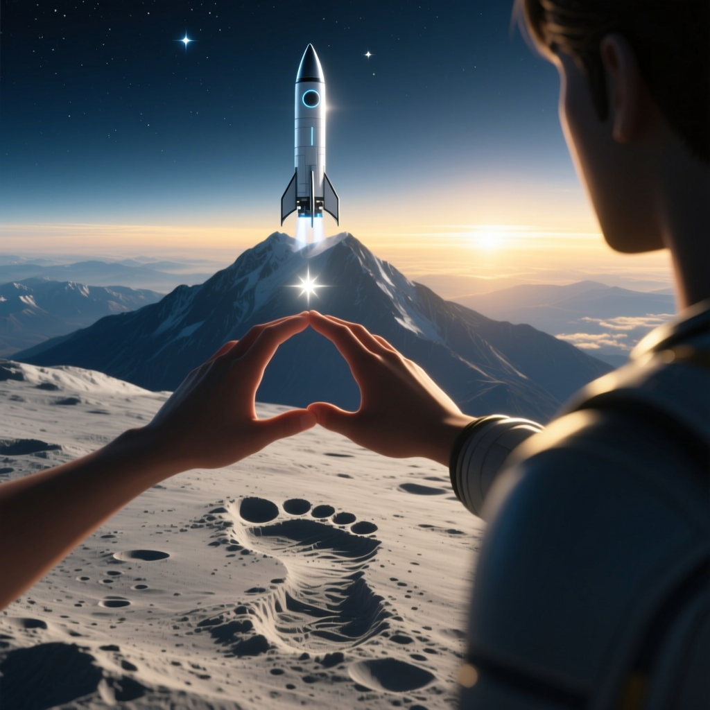 Footprints On The Moon artwork