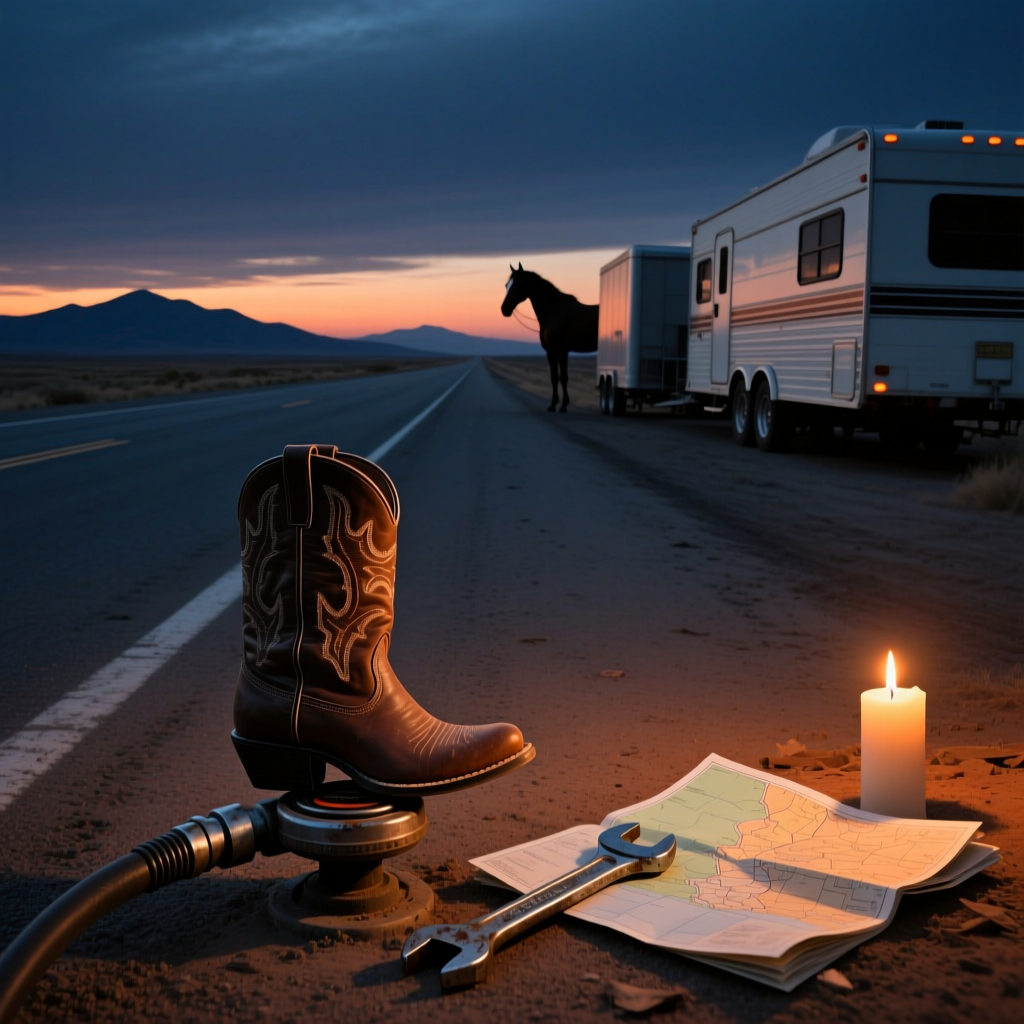 Asphalt Cowgirl artwork
