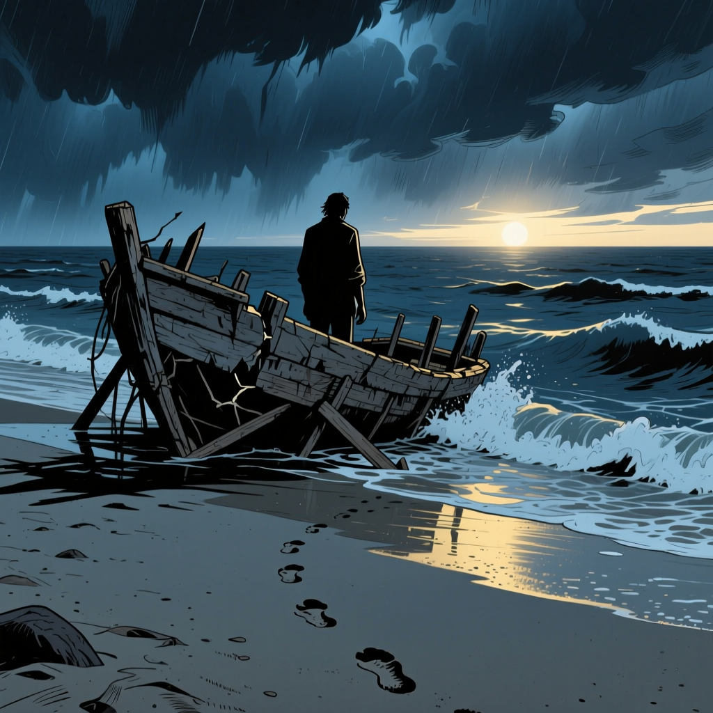 Drowning Not Waving artwork