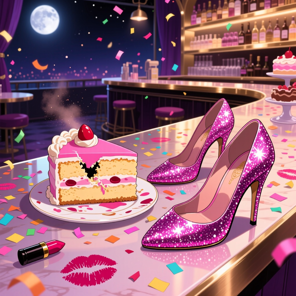 CAKE AND KISSES artwork
