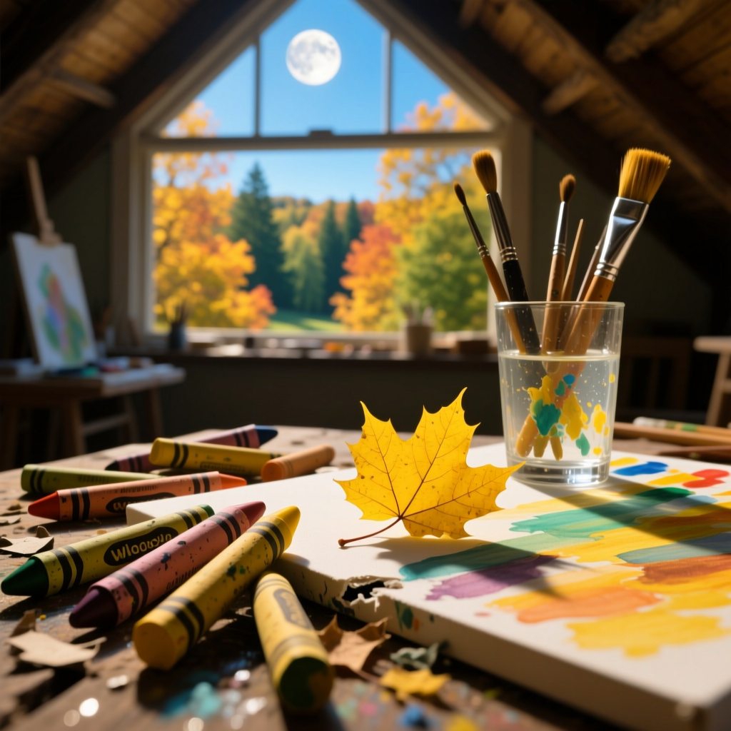Crayons artwork