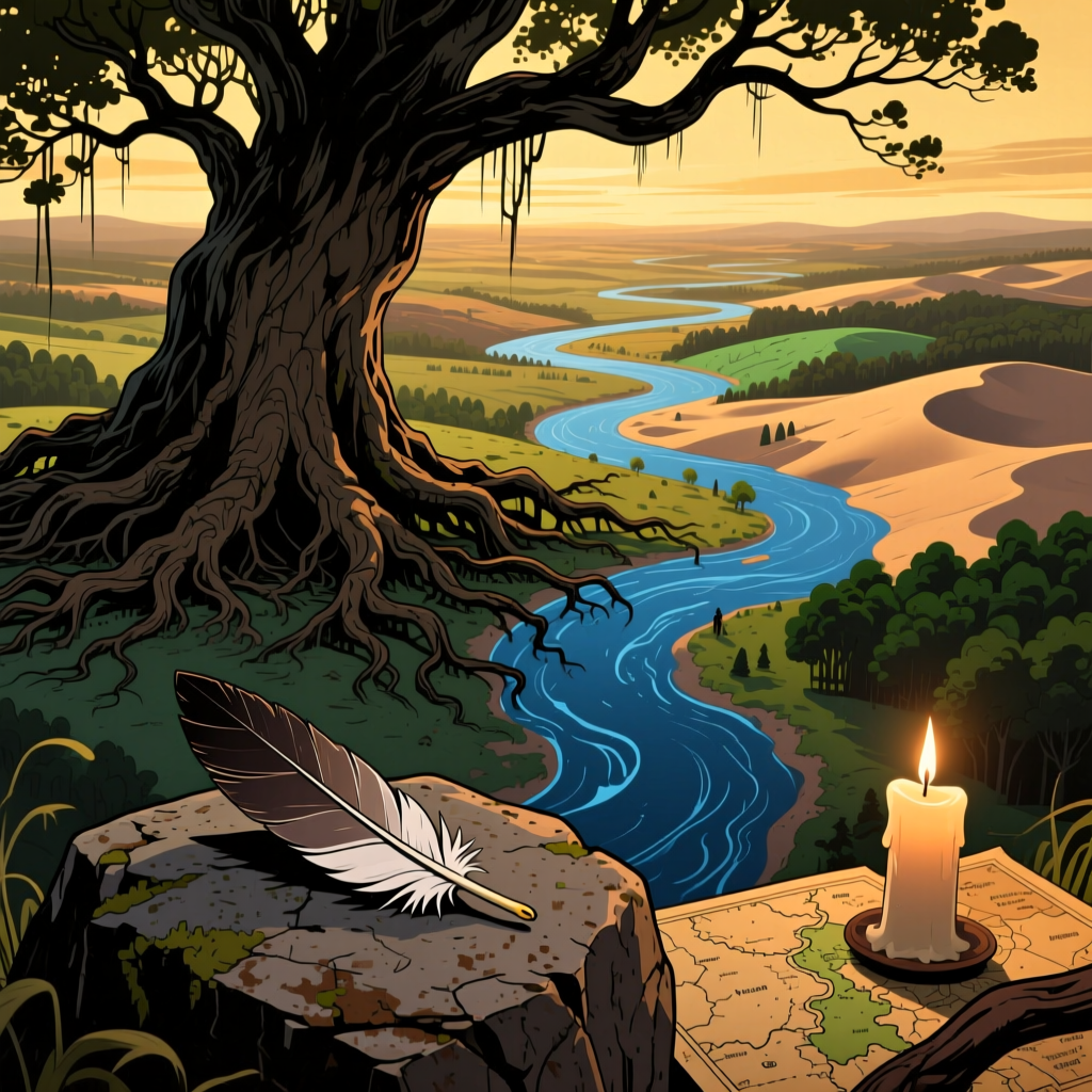 America, Magnificent Land artwork