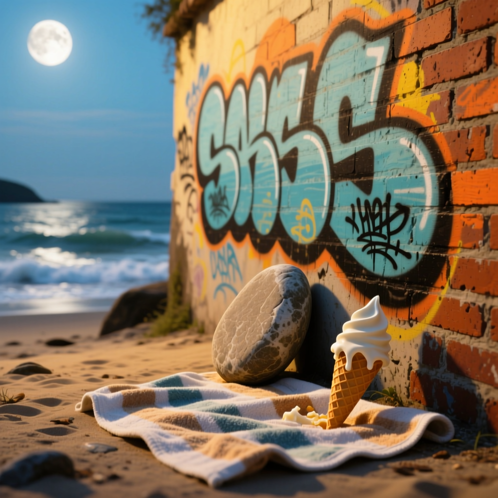 Day at the Beach artwork