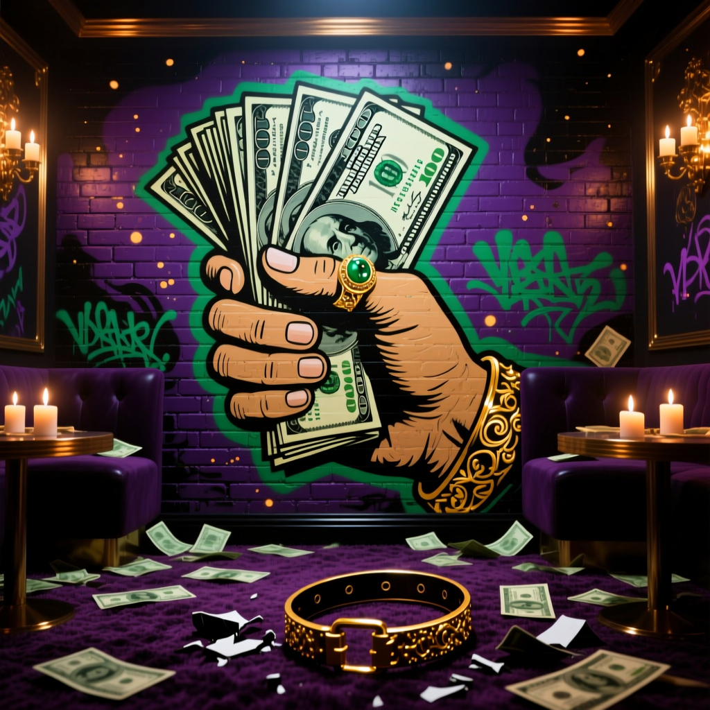 Money Falls artwork