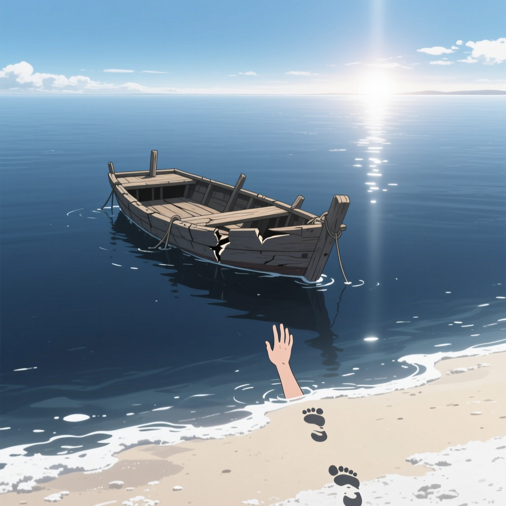 Drowning Not Waving artwork