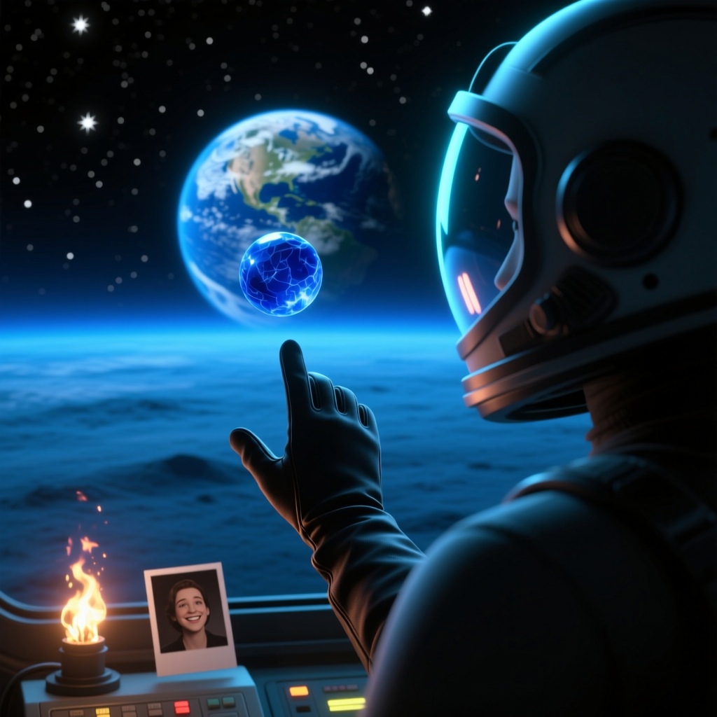 Astronaut Sends His Regrets artwork