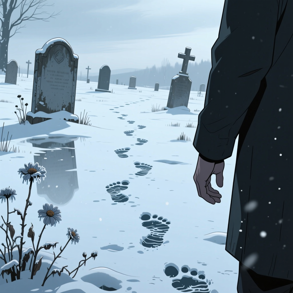 Footprints in the Snow artwork