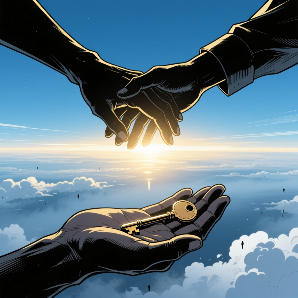 HEAVEN WAITS FOR ME artwork