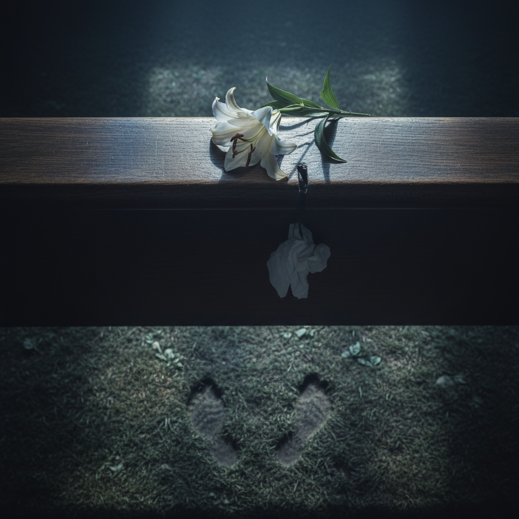 Two Strangers at the Funeral artwork