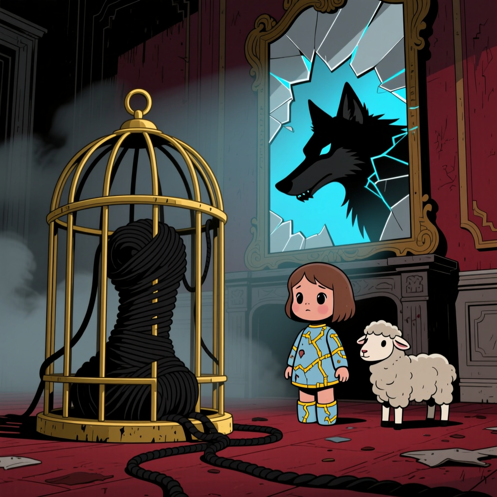 WOOL OVER YOUR LIES artwork