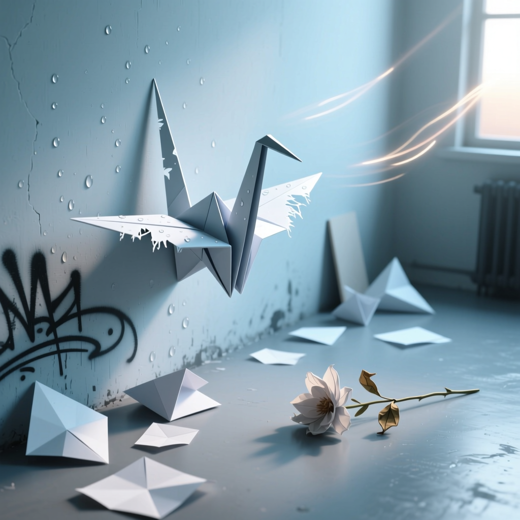 Origami artwork
