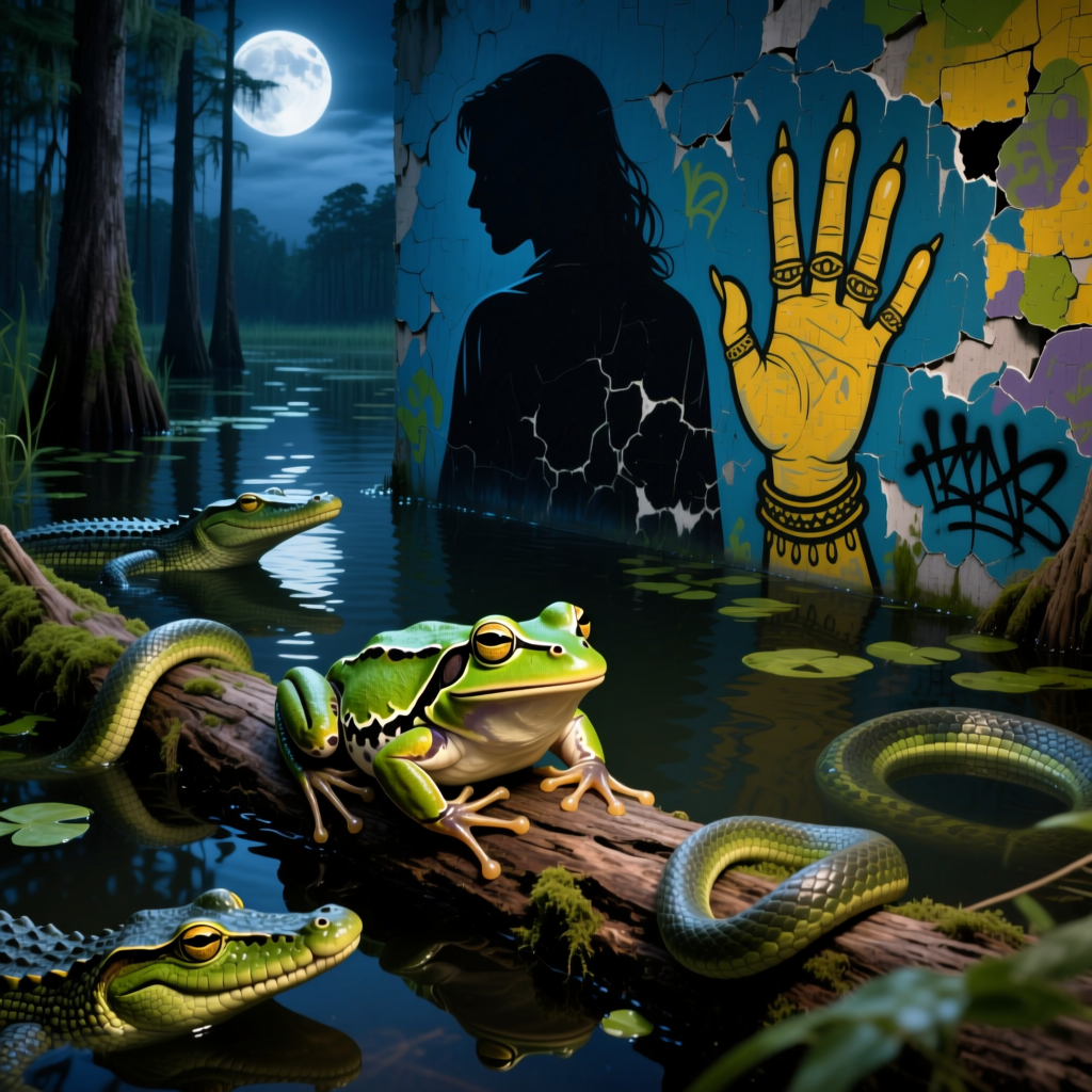 Walkin' In The Bayou artwork