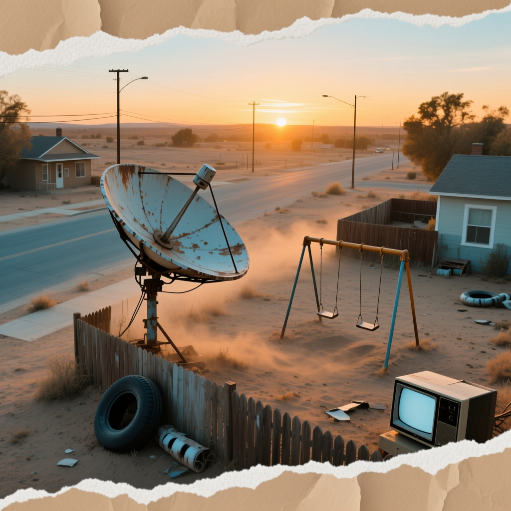 Satellite Town artwork