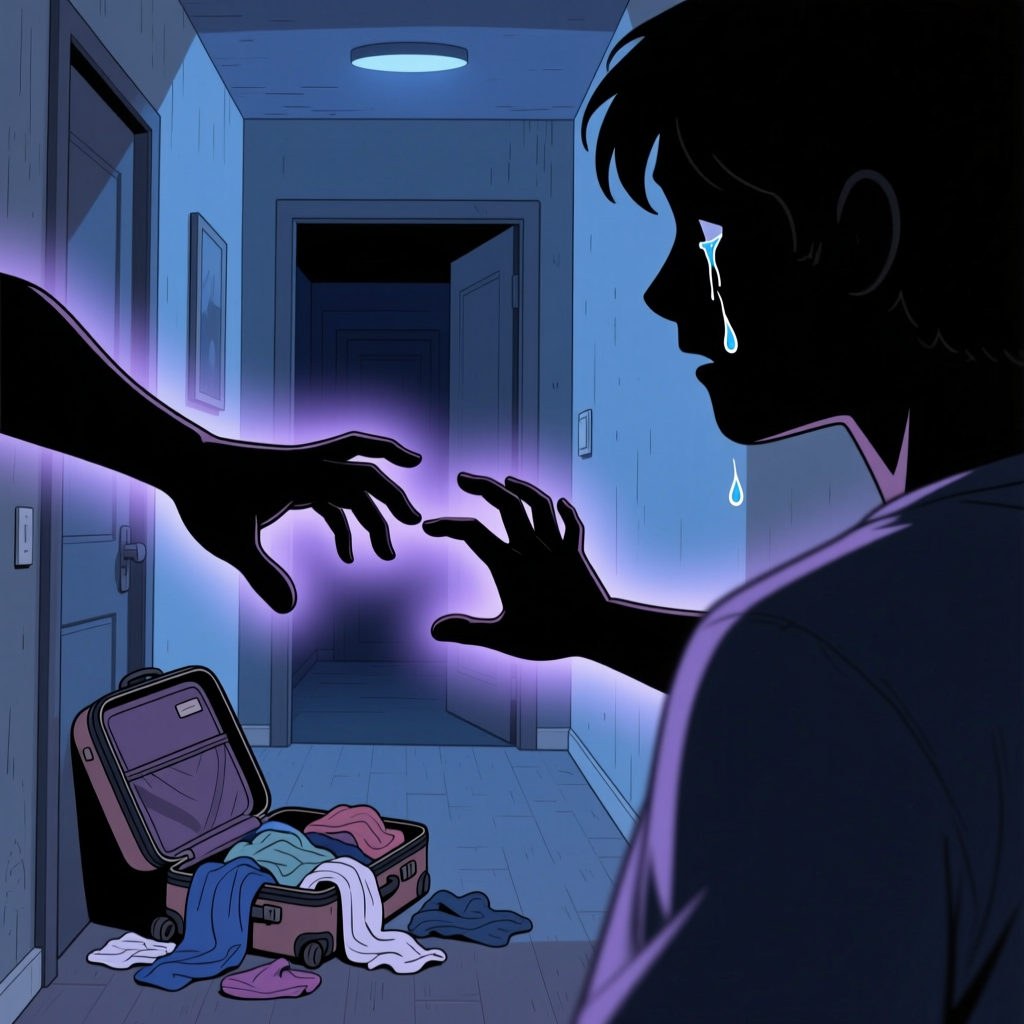 Please Don't Leave Me Now artwork
