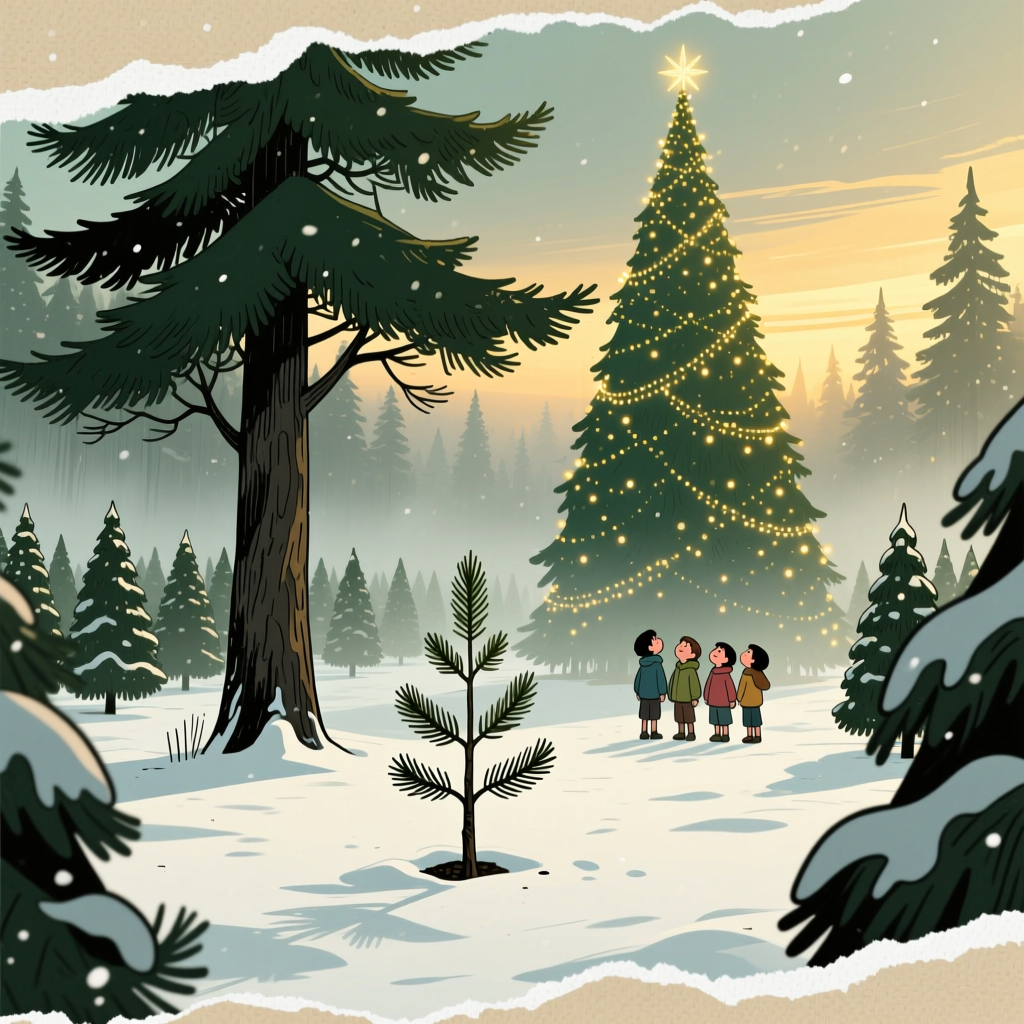 The Smallest Christmas Tree artwork