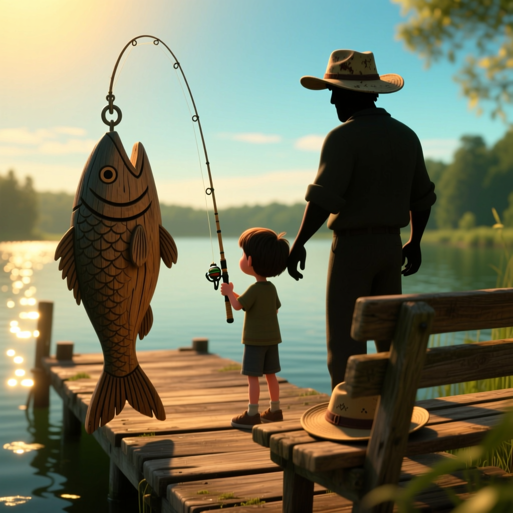 Grandpa's Fish Tales artwork