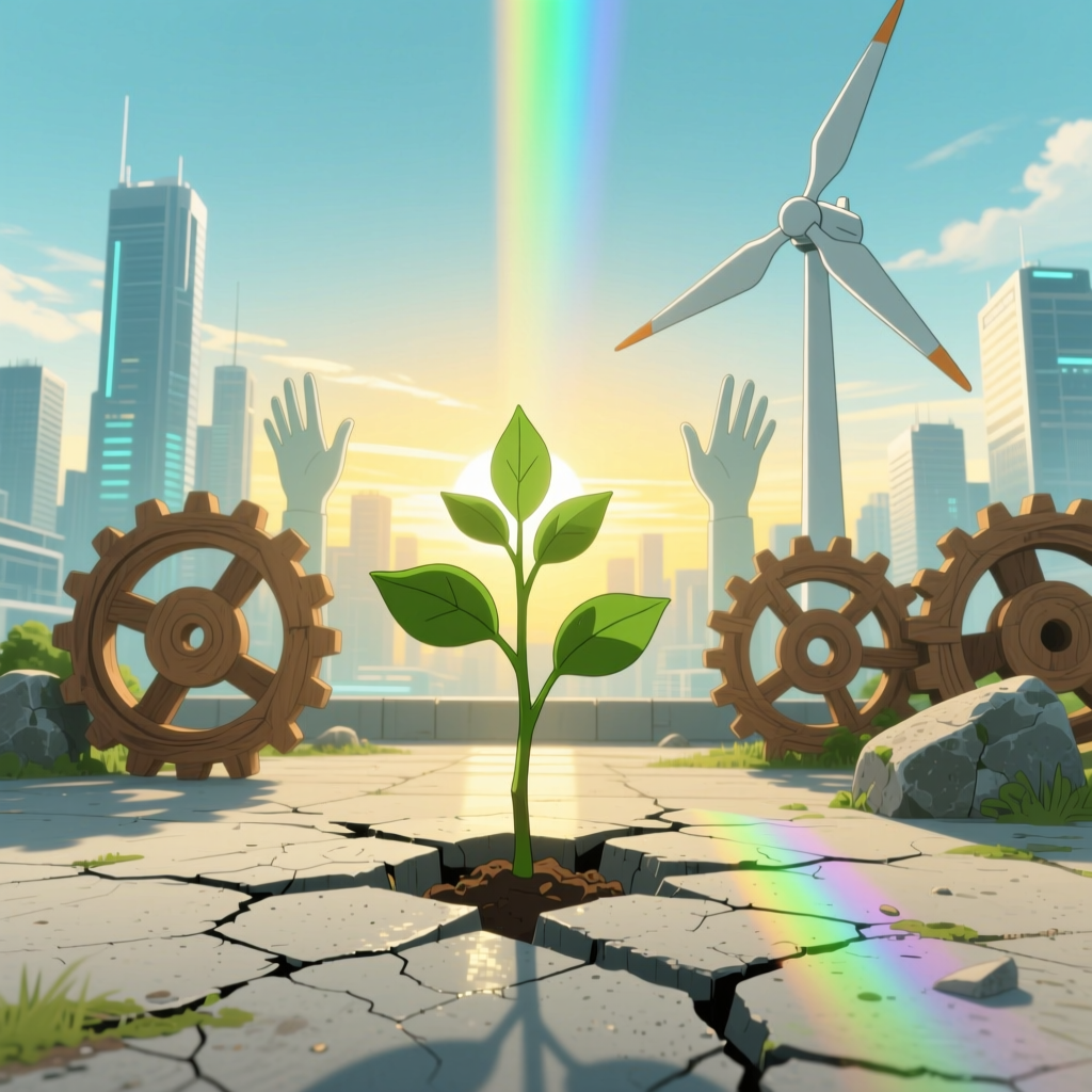 Make A New Tomorrow artwork