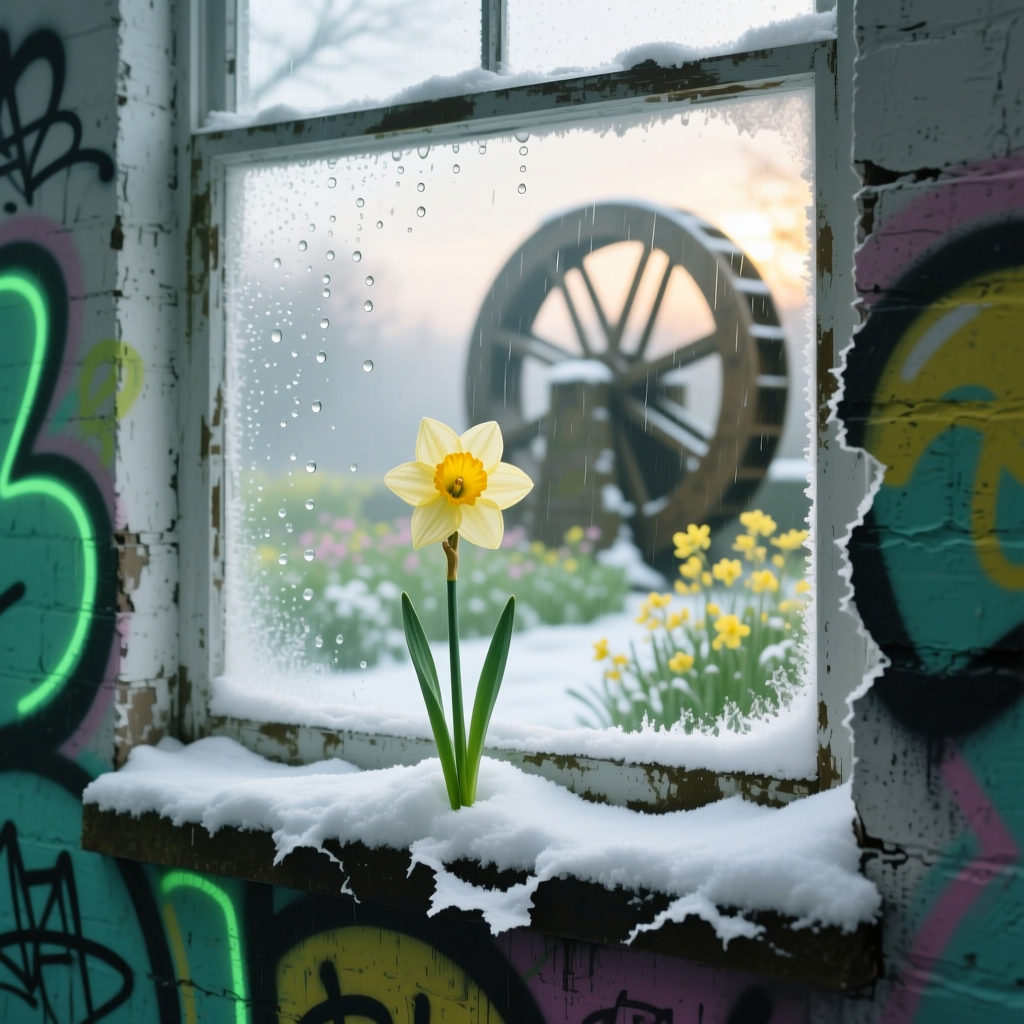 Snow On The Daffodills artwork