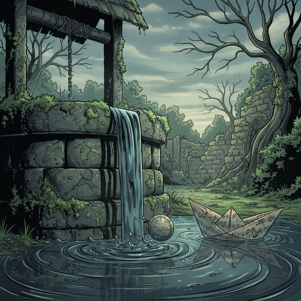 Drowning In The Wishing Well artwork