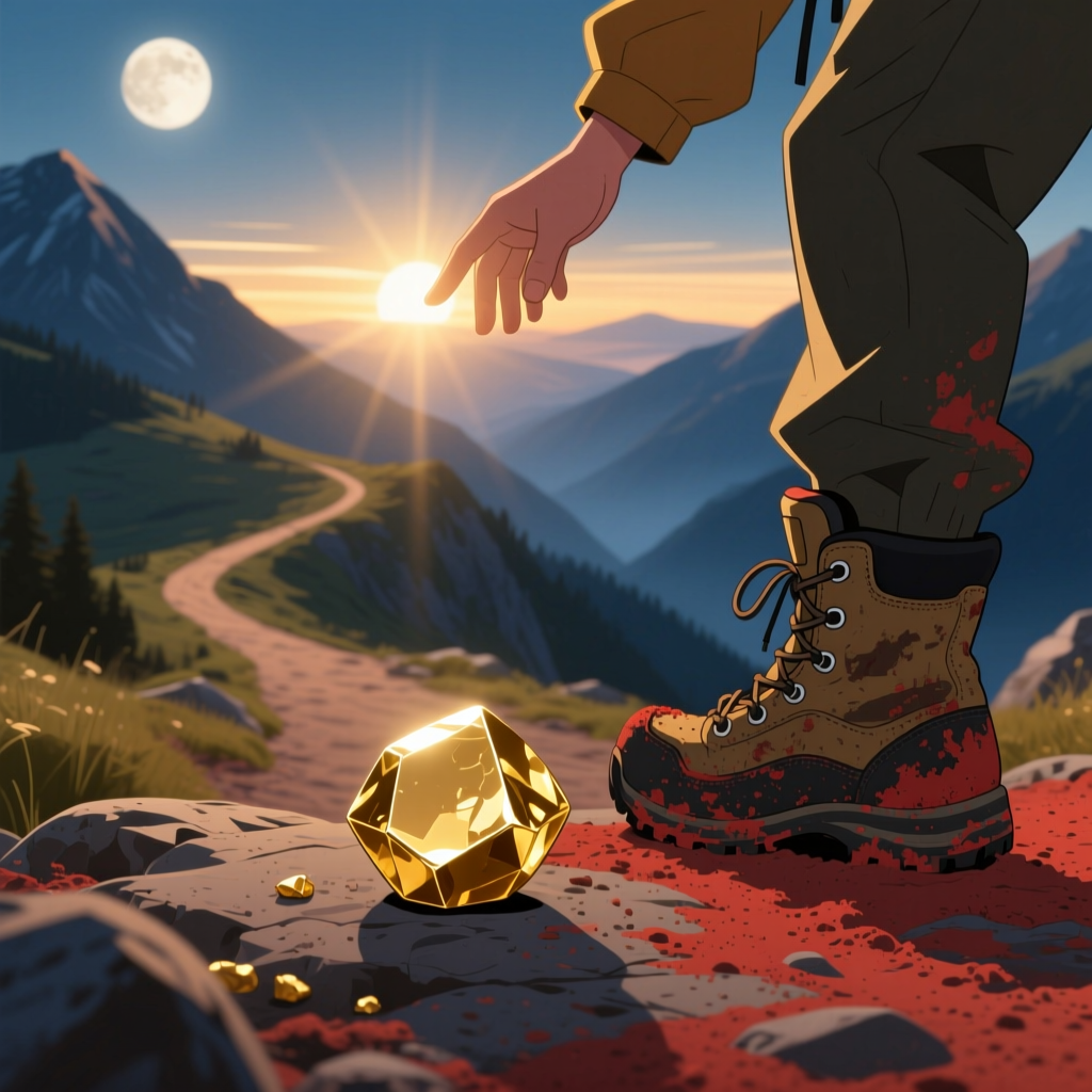 Gold artwork