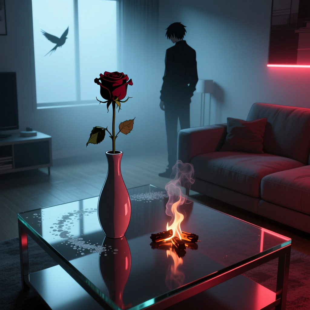 Liar Liar, Heart's On Fire artwork
