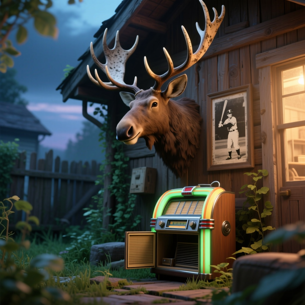 BEER SHACK, OUT BACK artwork