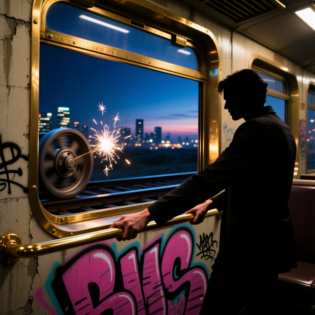 On A Runaway Train artwork