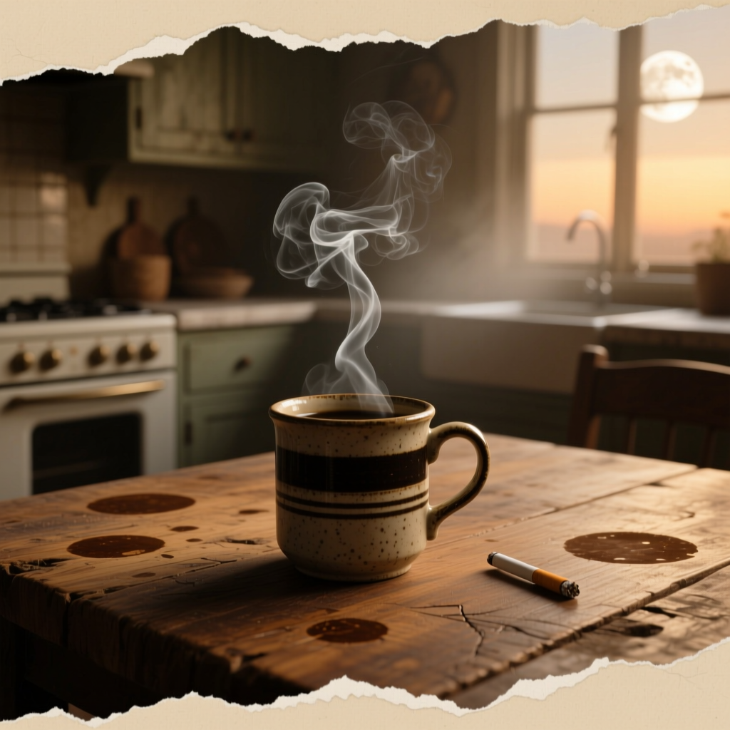 Smoke Rings & Coffee Stains artwork