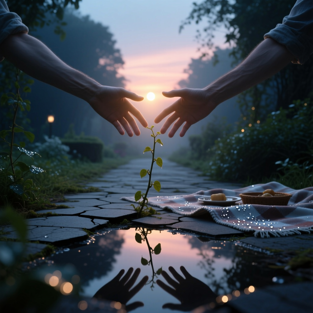 Love Will Walk Through The Dark artwork