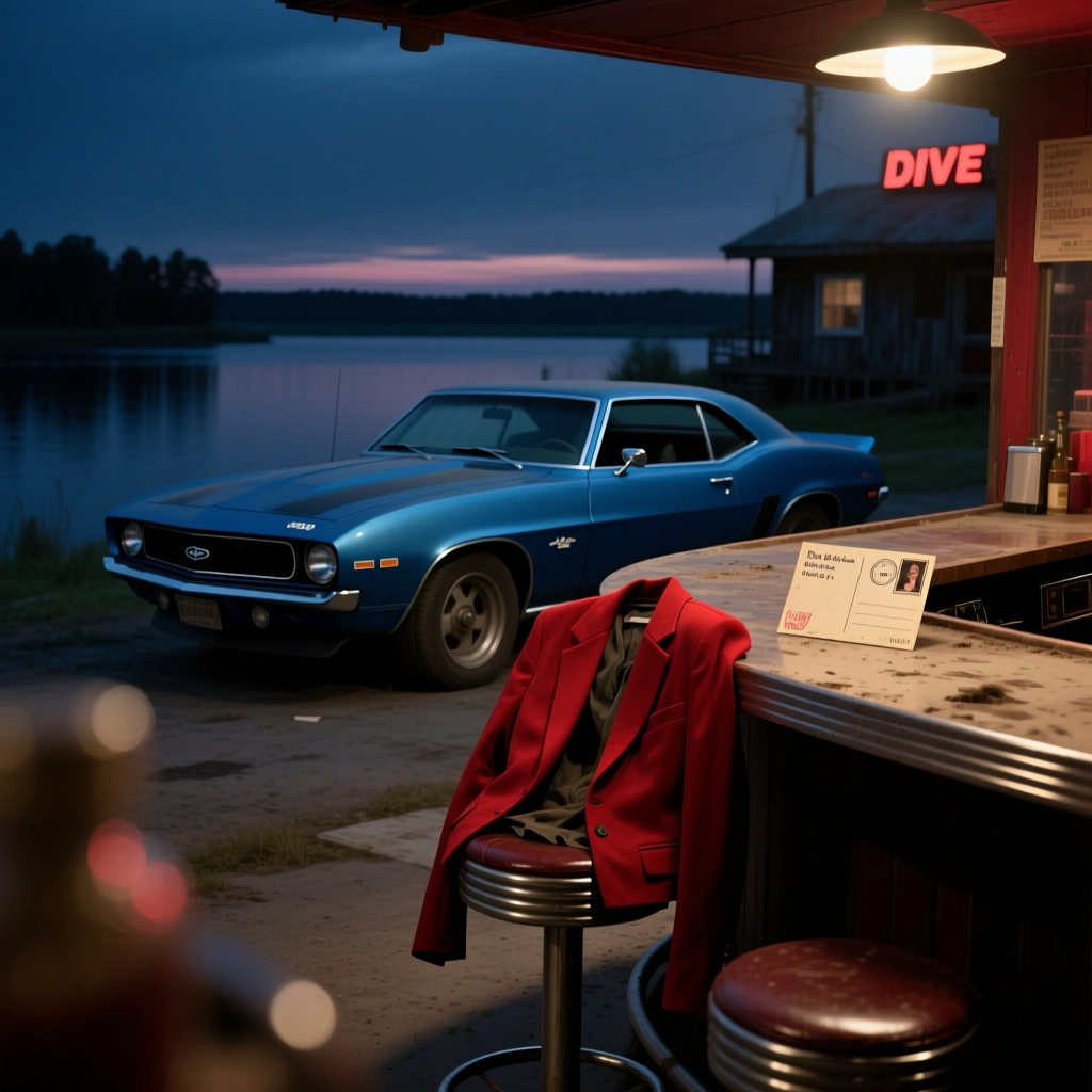 Blue Camaro artwork