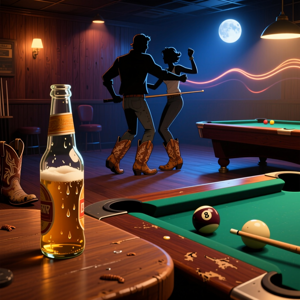 Honky Tonk, Two Steppin', Beer Drinkin' Saturday Night artwork