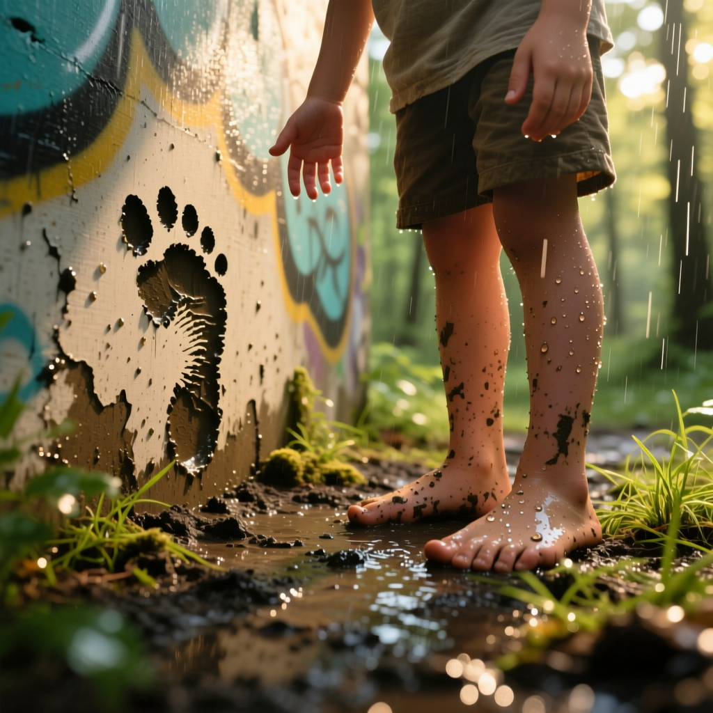 Barefoot artwork