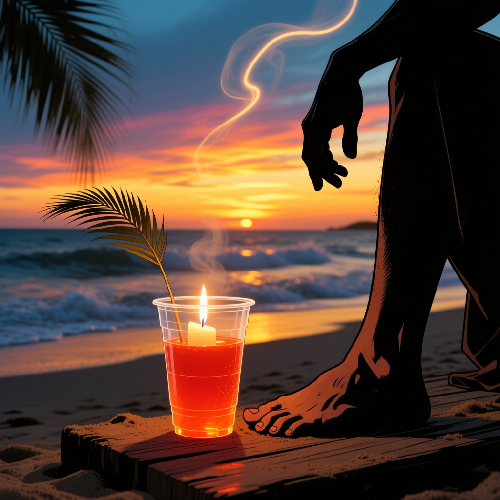 Sunset In My Cup artwork