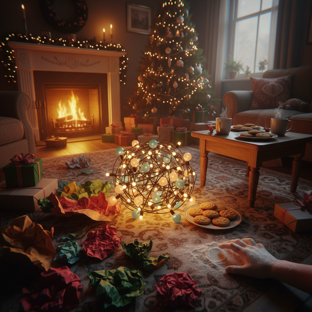 They’re All Here at Christmas artwork