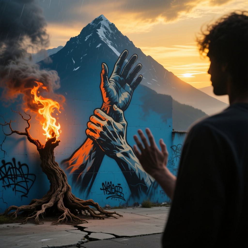 Never Give Up artwork