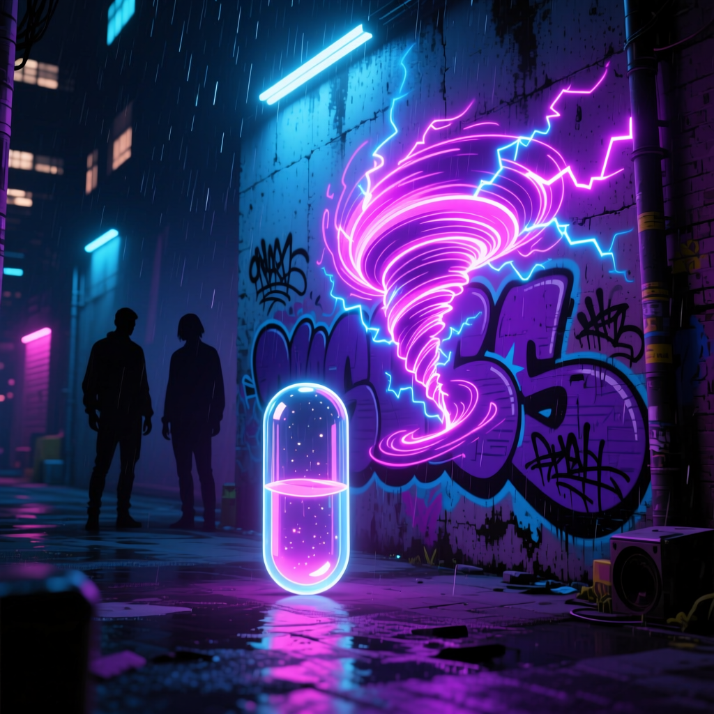 Lighting in A PiLL artwork