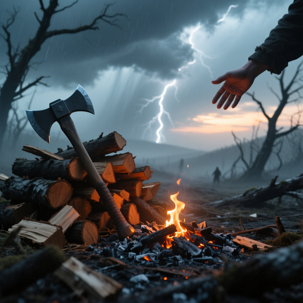 Standing By A Cold Fire artwork