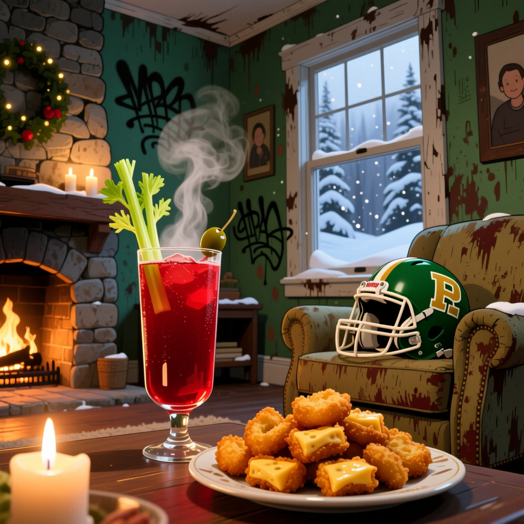 A Cheesehead Country Christmas artwork