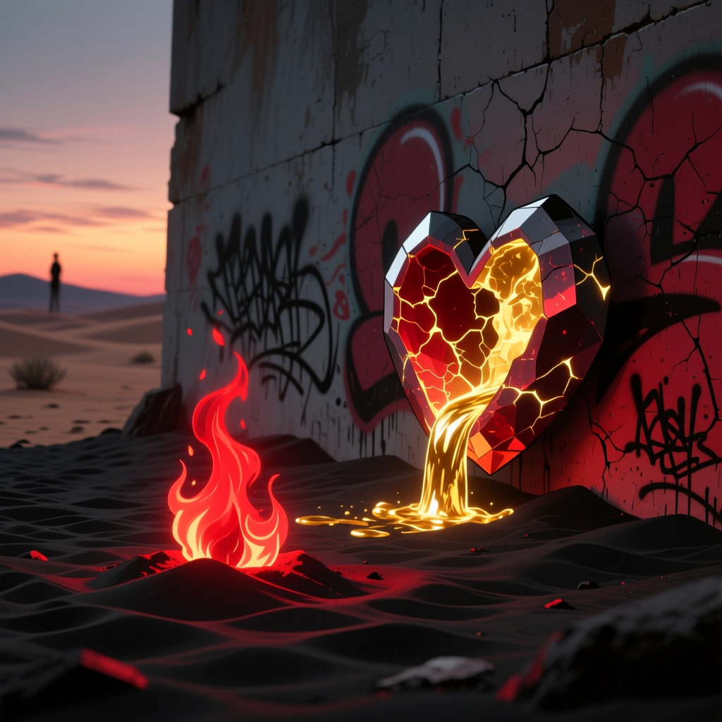 Caliente Heart artwork