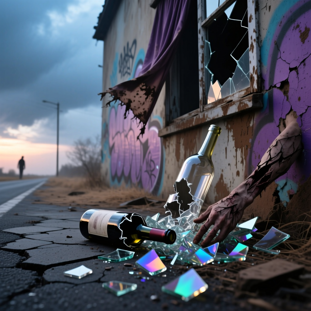 The Jagged Edge of Broken Glass artwork