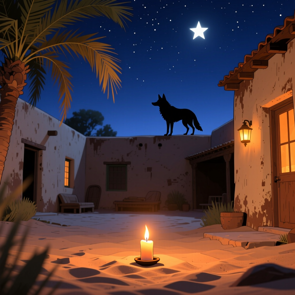 Desert Christmas artwork