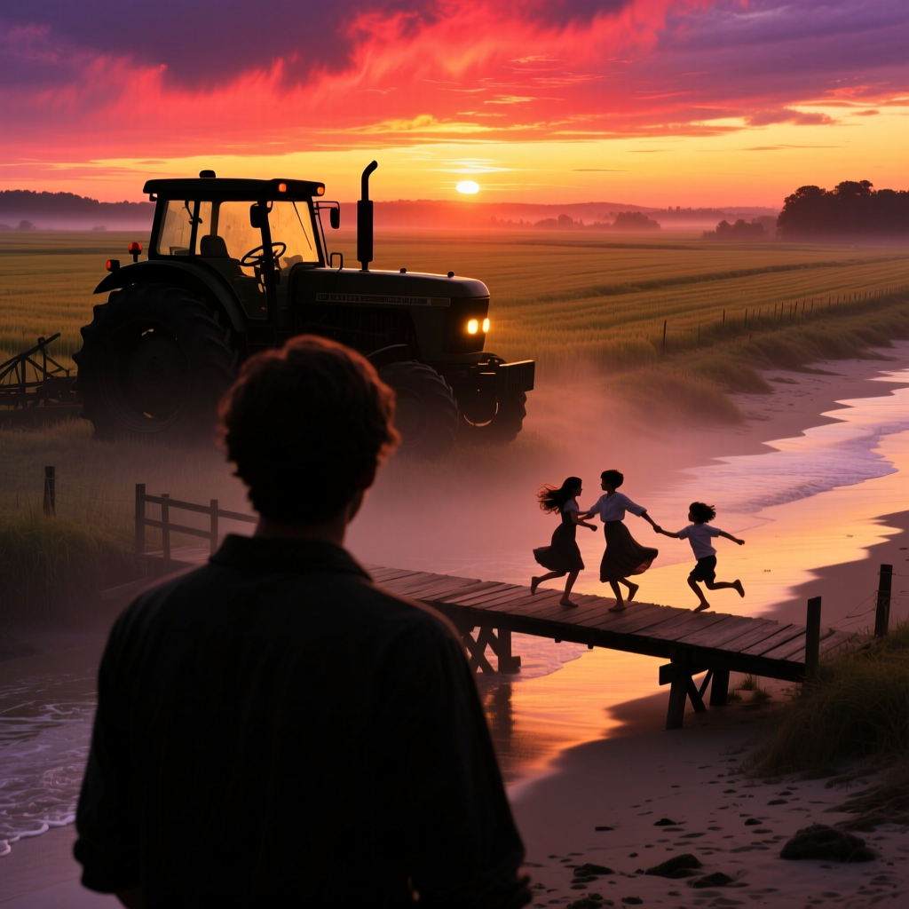 Sunset Silhouette artwork