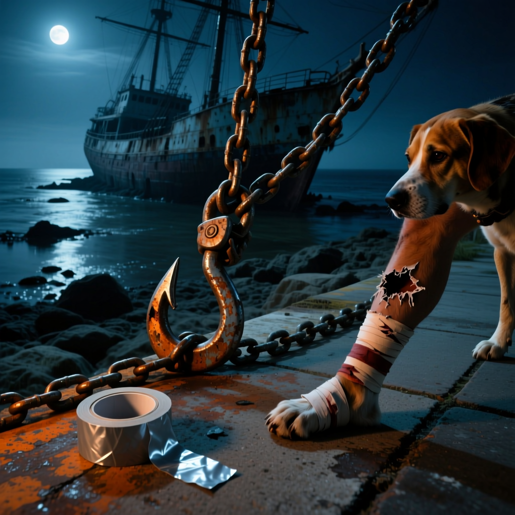 Shipwrecked artwork