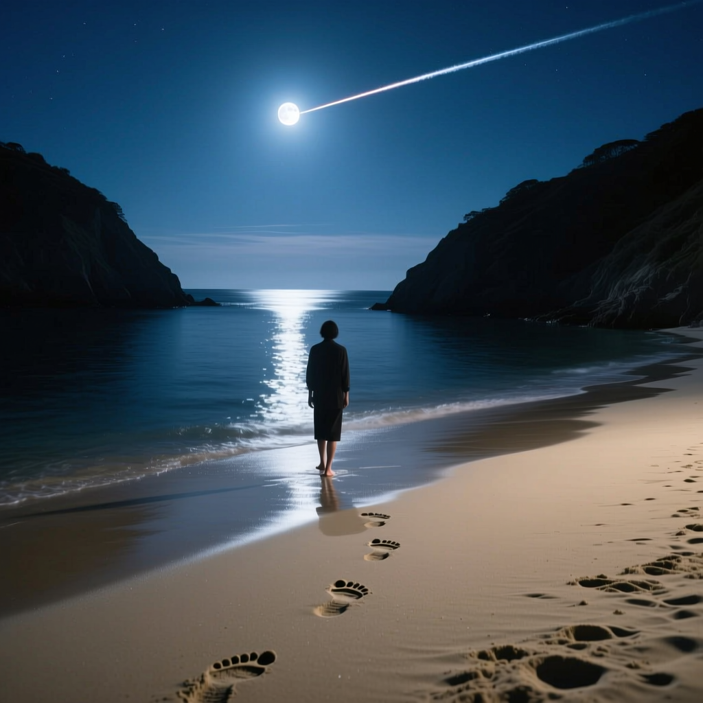 MOONLIGHT BEACH artwork