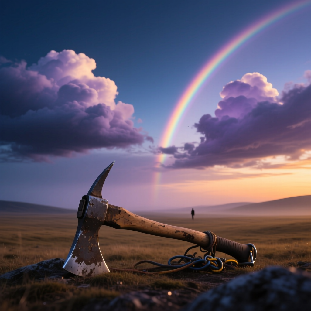 In A Mixed Sky artwork